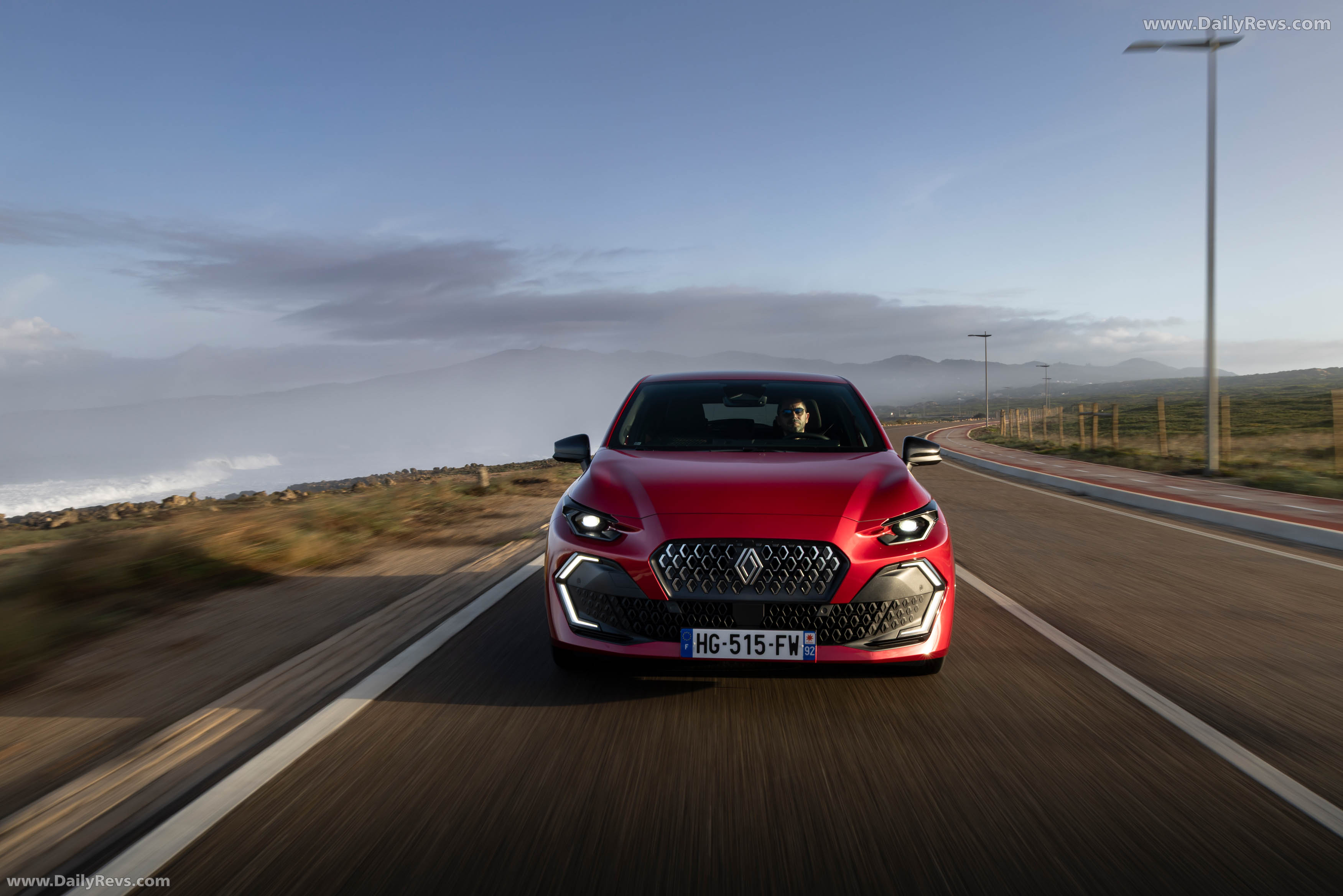 2026 Renault Clio E-Tech Techno Absolute Red Front View