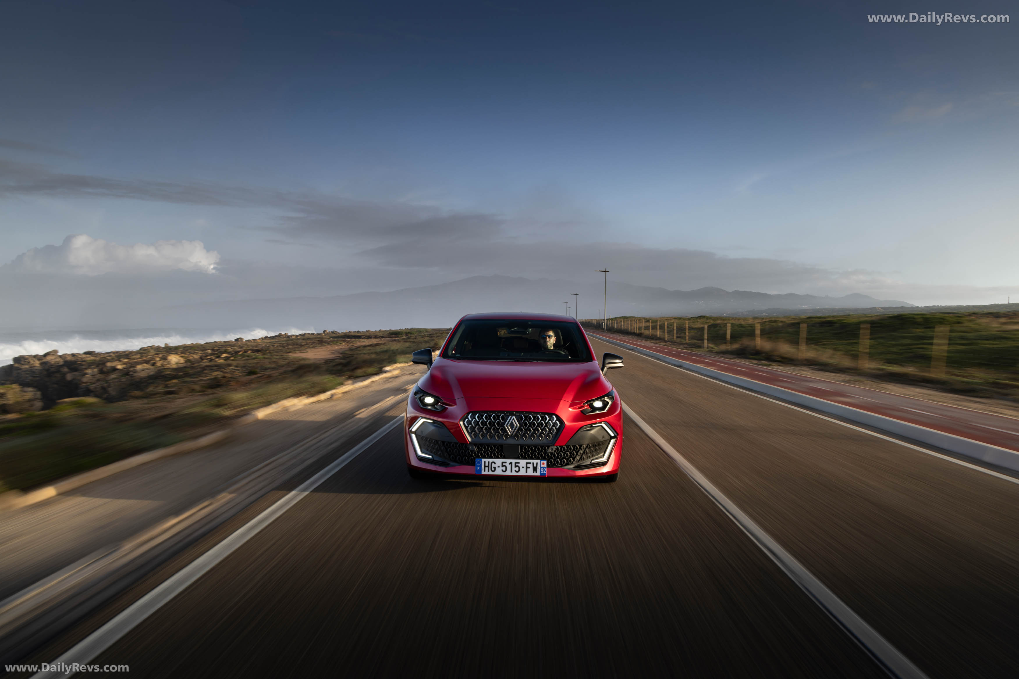 2026 Renault Clio E-Tech Techno Absolute Red Front View