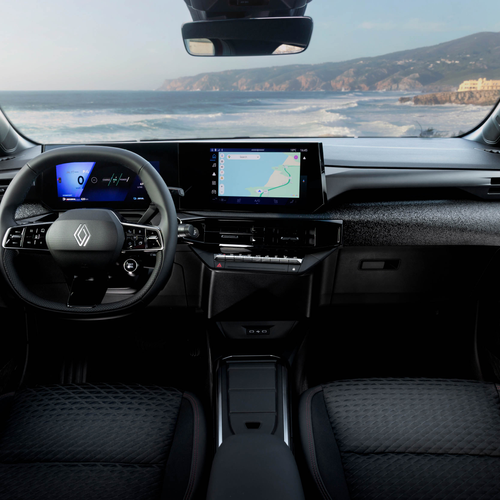 2026 Renault Clio E-Tech Techno Absolute Red Interior