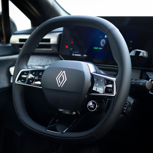 2026 Renault Clio E-Tech Techno Absolute Red Interior