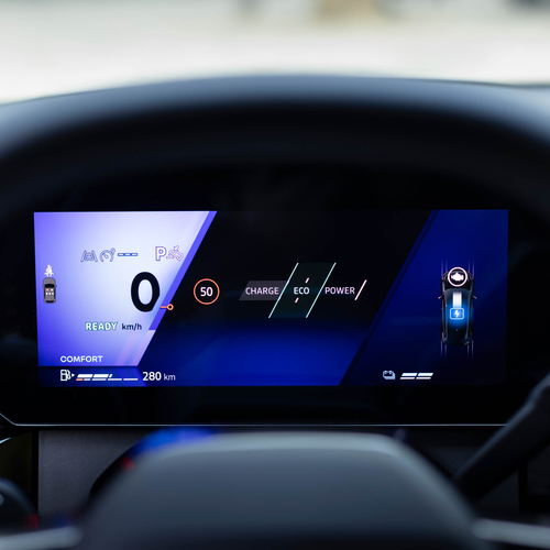 2026 Renault Clio E-Tech Techno Absolute Red Interior