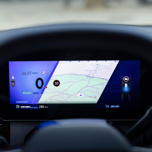 2026 Renault Clio E-Tech Techno Absolute Red Interior