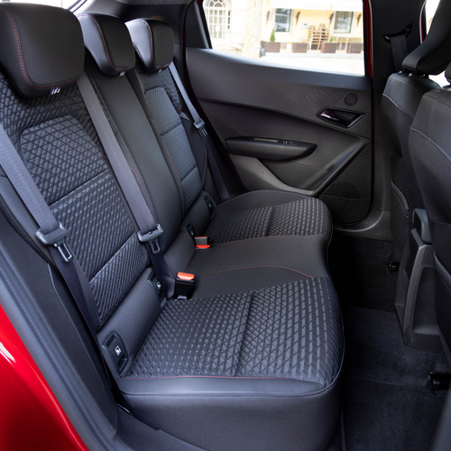 2026 Renault Clio E-Tech Techno Absolute Red Interior