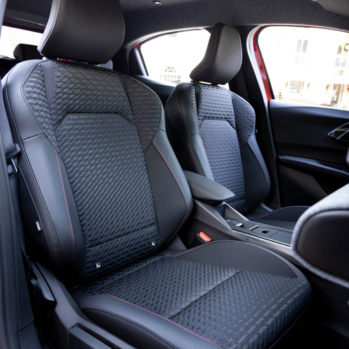 2026 Renault Clio E-Tech Techno Absolute Red Interior