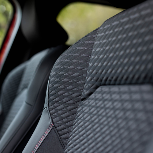 2026 Renault Clio E-Tech Techno Absolute Red Interior