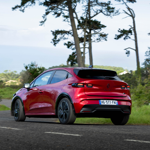 2026 Renault Clio E-Tech Esprit Alpine Absolute Red Rear View
