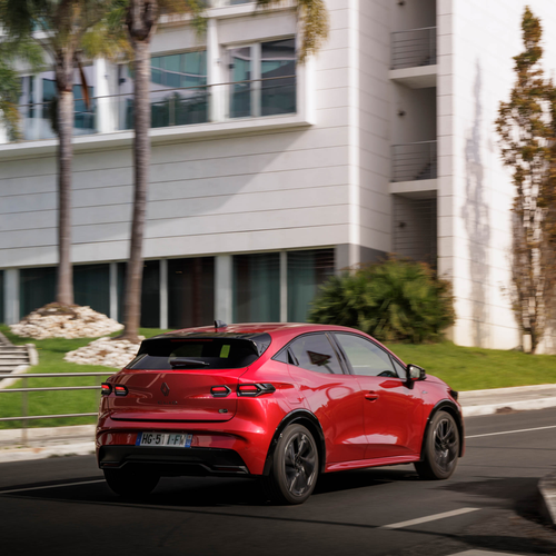 2026 Renault Clio E-Tech Esprit Alpine Absolute Red Rear View