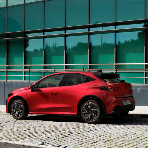 2026 Renault Clio E-Tech Esprit Alpine Absolute Red Rear View