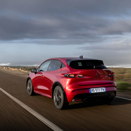 2026 Renault Clio E-Tech Esprit Alpine Absolute Red Rear View