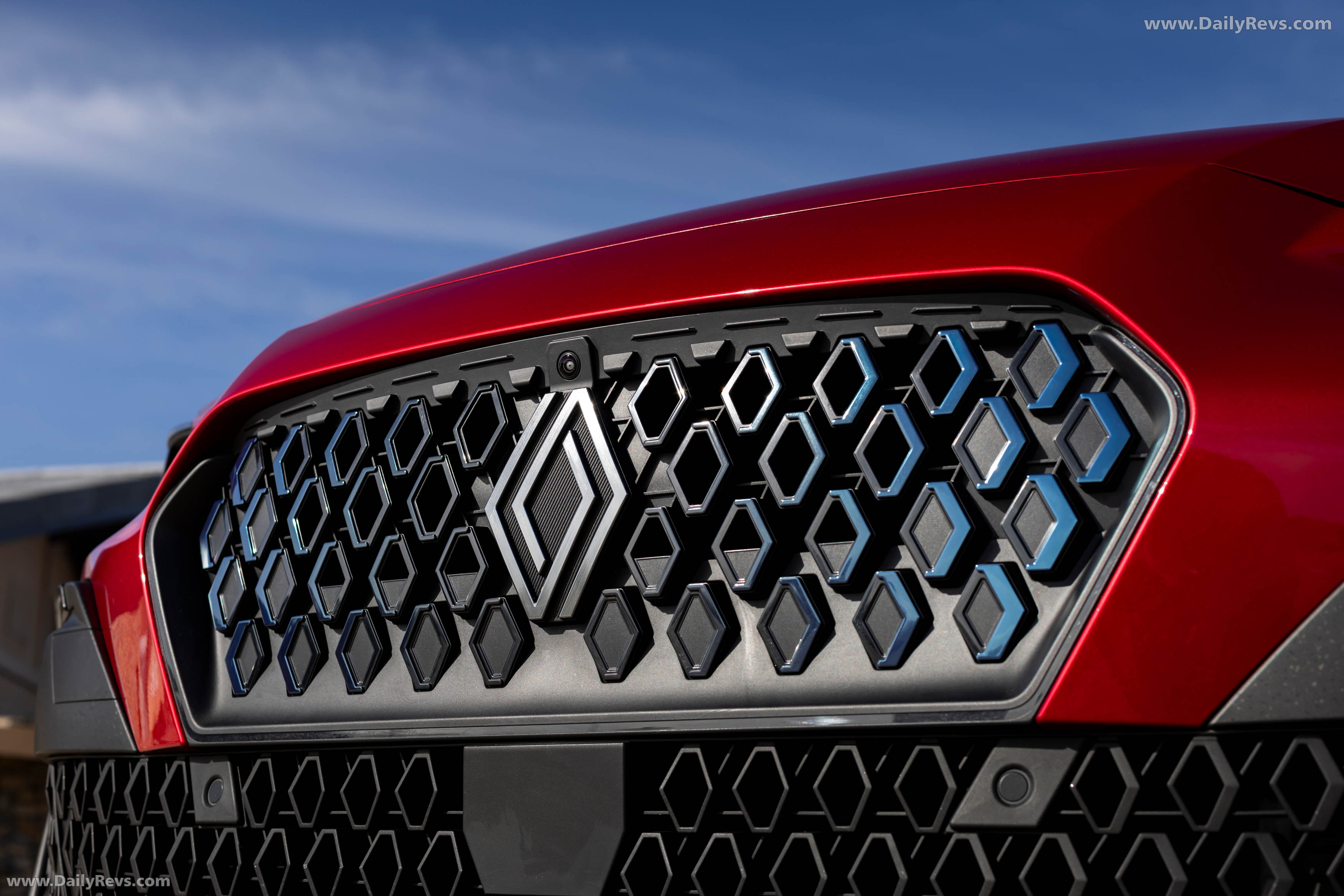 2026 Renault Clio E-Tech Esprit Alpine Absolute Red Exterior