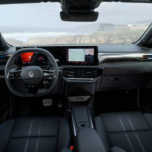 2026 Renault Clio E-Tech Esprit Alpine Absolute Red Interior