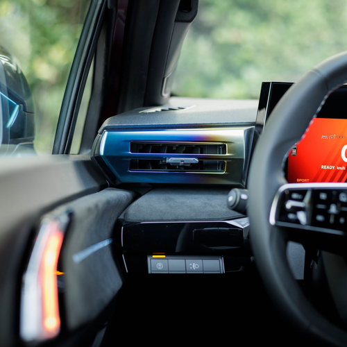 2026 Renault Clio E-Tech Esprit Alpine Absolute Red Interior