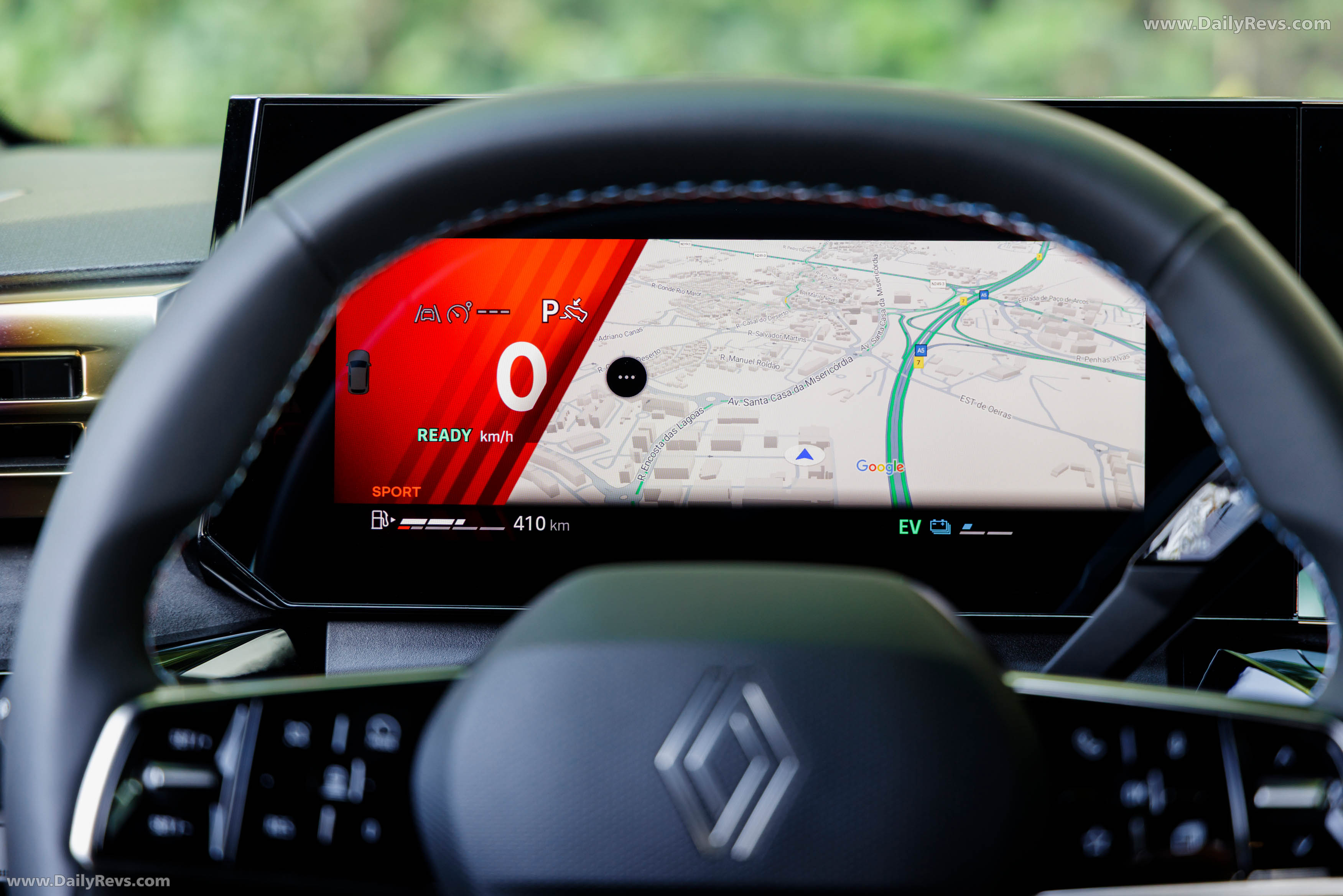 2026 Renault Clio E-Tech Esprit Alpine Absolute Red Interior