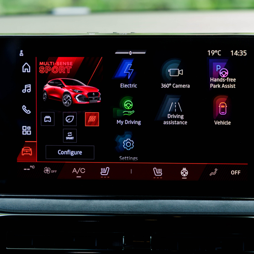 2026 Renault Clio E-Tech Esprit Alpine Absolute Red Interior
