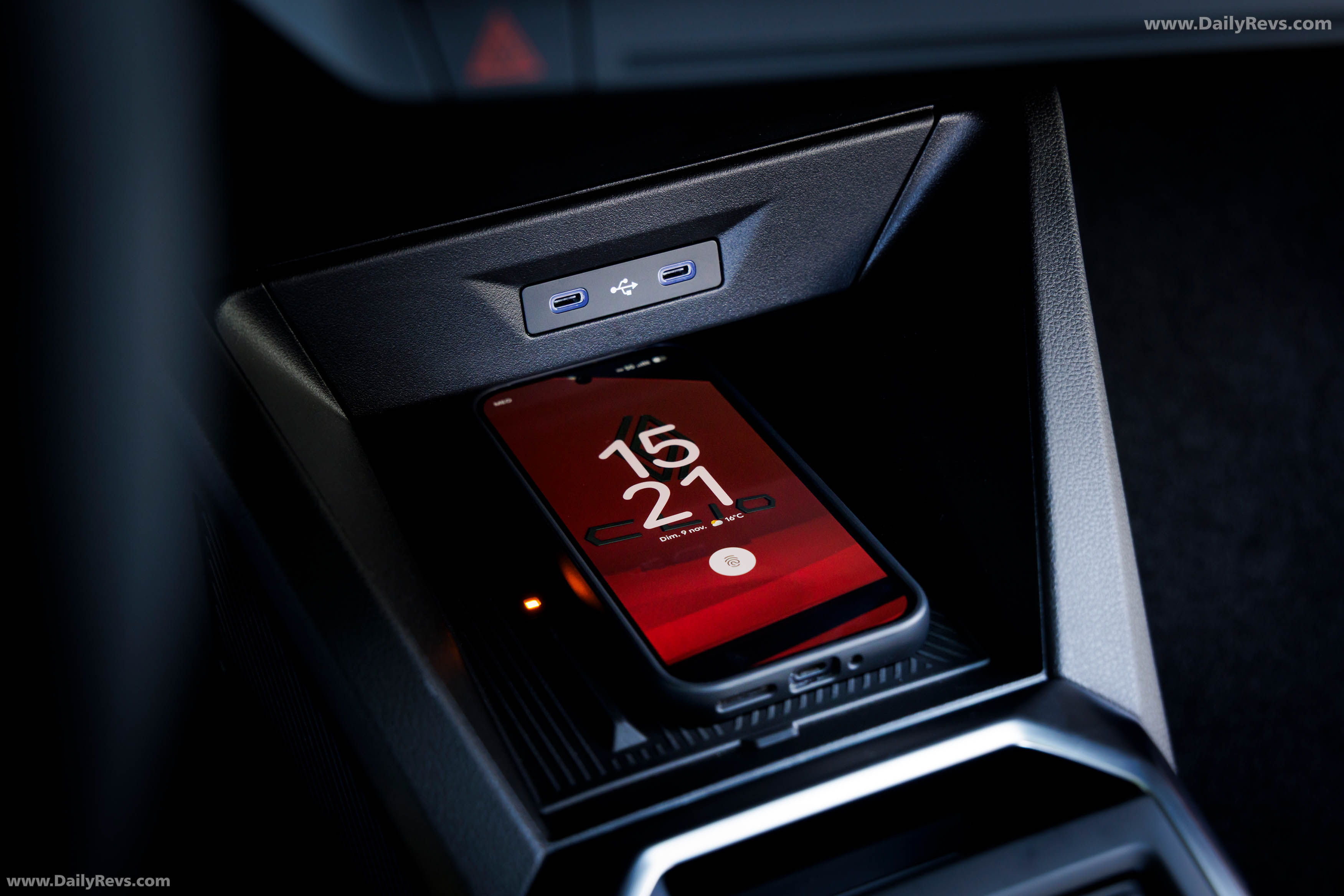 2026 Renault Clio E-Tech Esprit Alpine Absolute Red Interior
