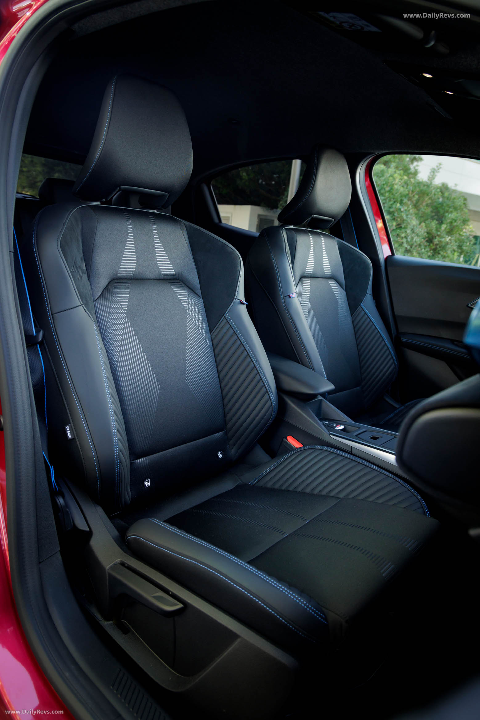 2026 Renault Clio E-Tech Esprit Alpine Absolute Red Interior