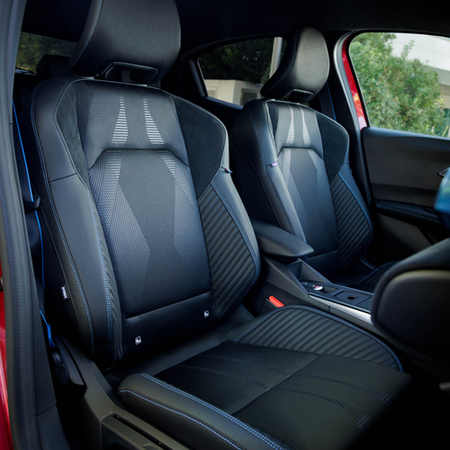 2026 Renault Clio E-Tech Esprit Alpine Absolute Red Interior