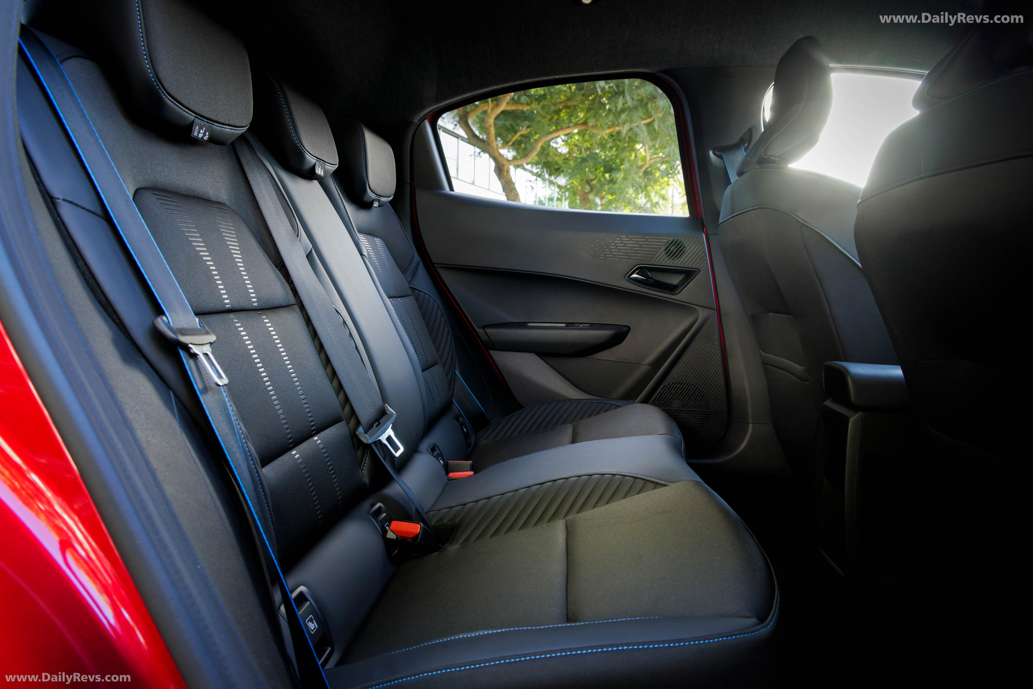 2026 Renault Clio E-Tech Esprit Alpine Absolute Red Interior