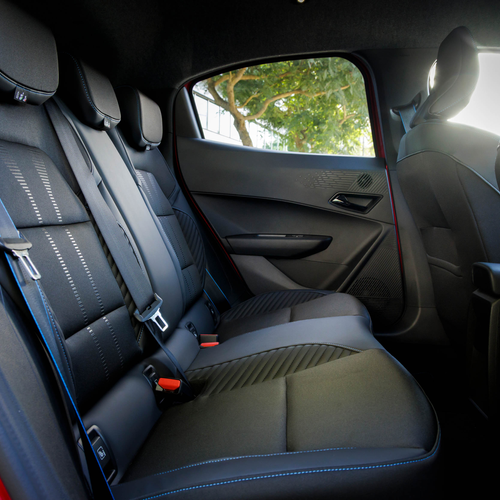 2026 Renault Clio E-Tech Esprit Alpine Absolute Red Interior