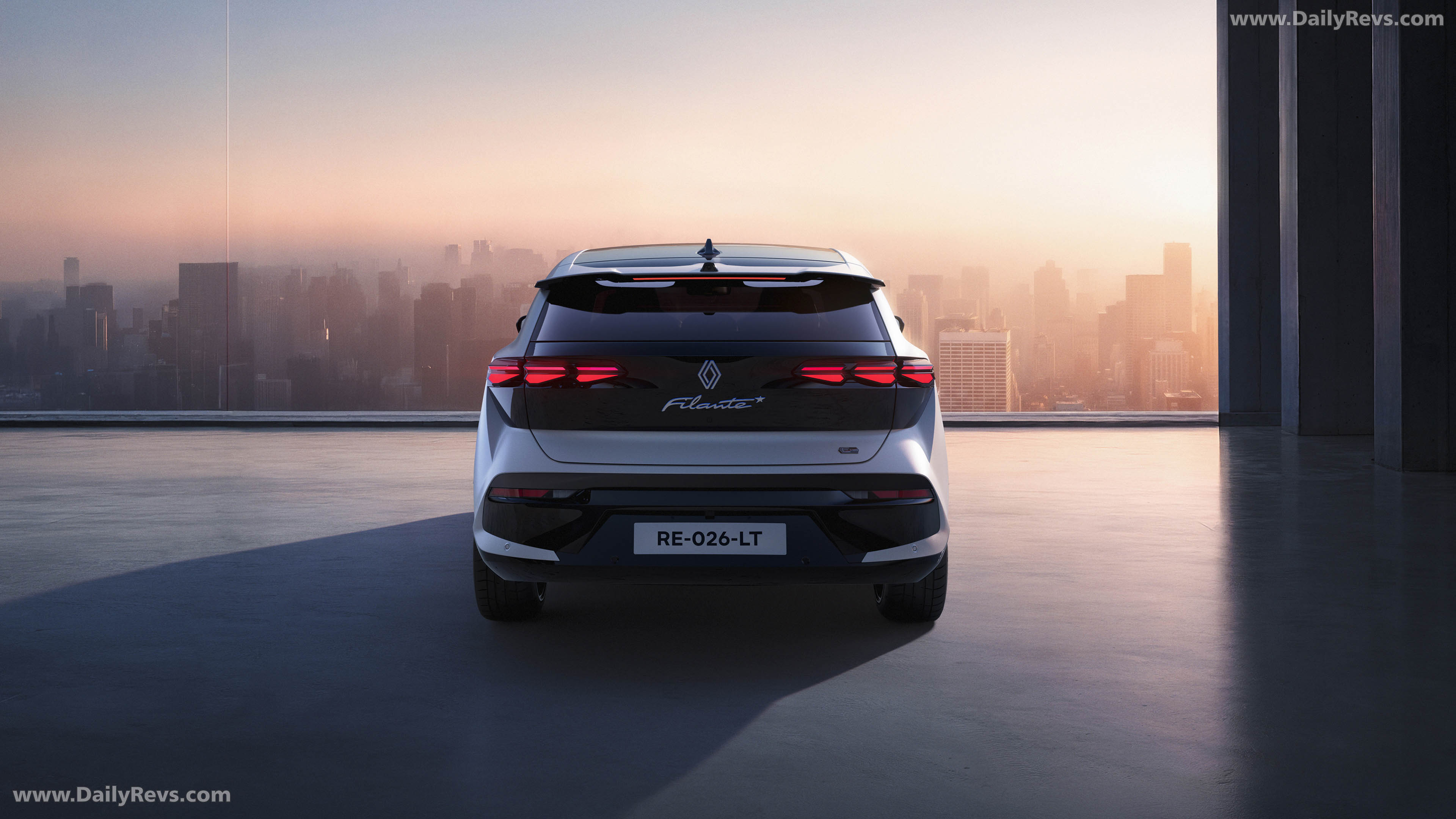 2027 Renault Filante Esprit Alpine Rear View