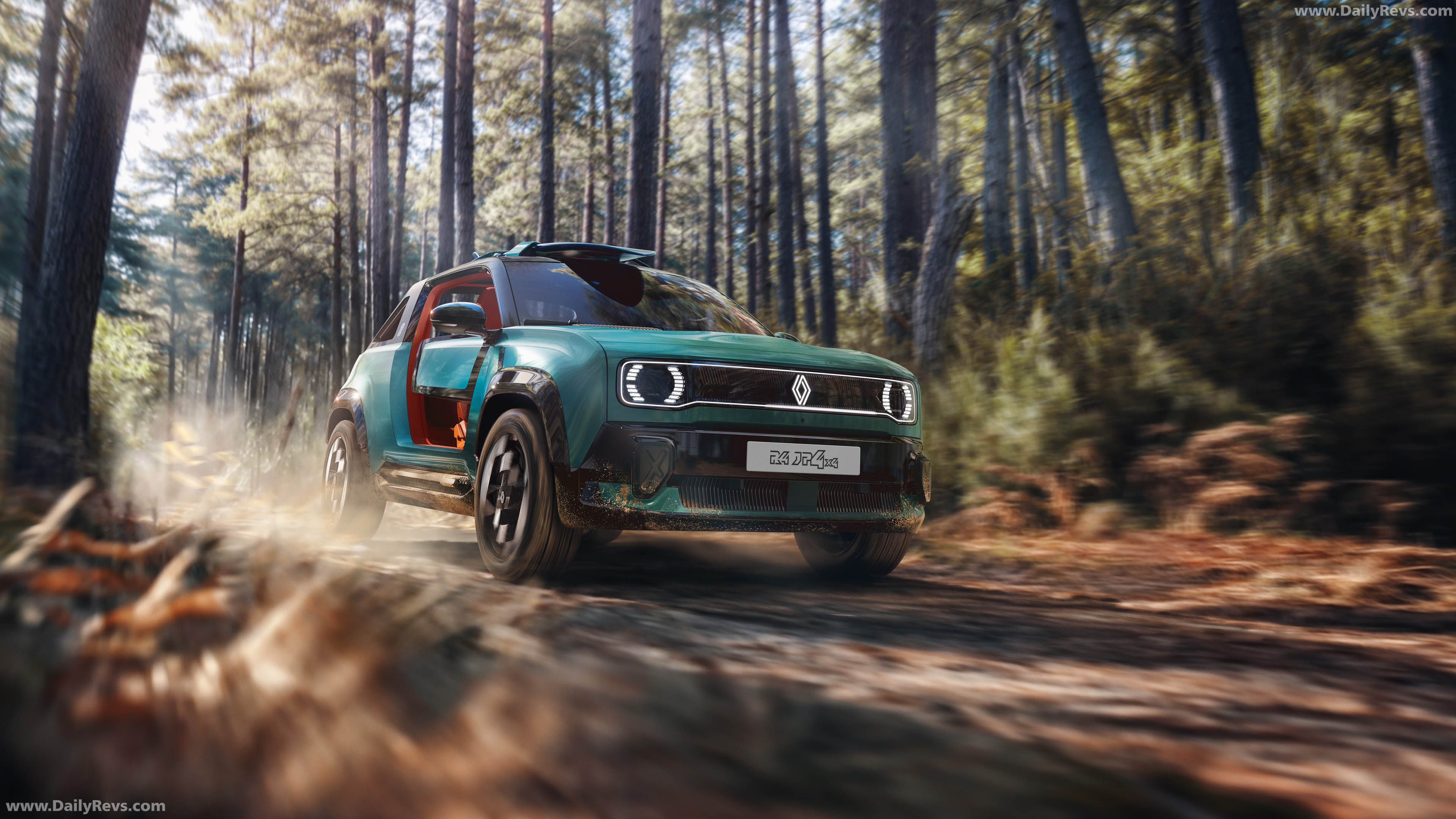 2026 Renault 4 JP4x4 Concept Front View