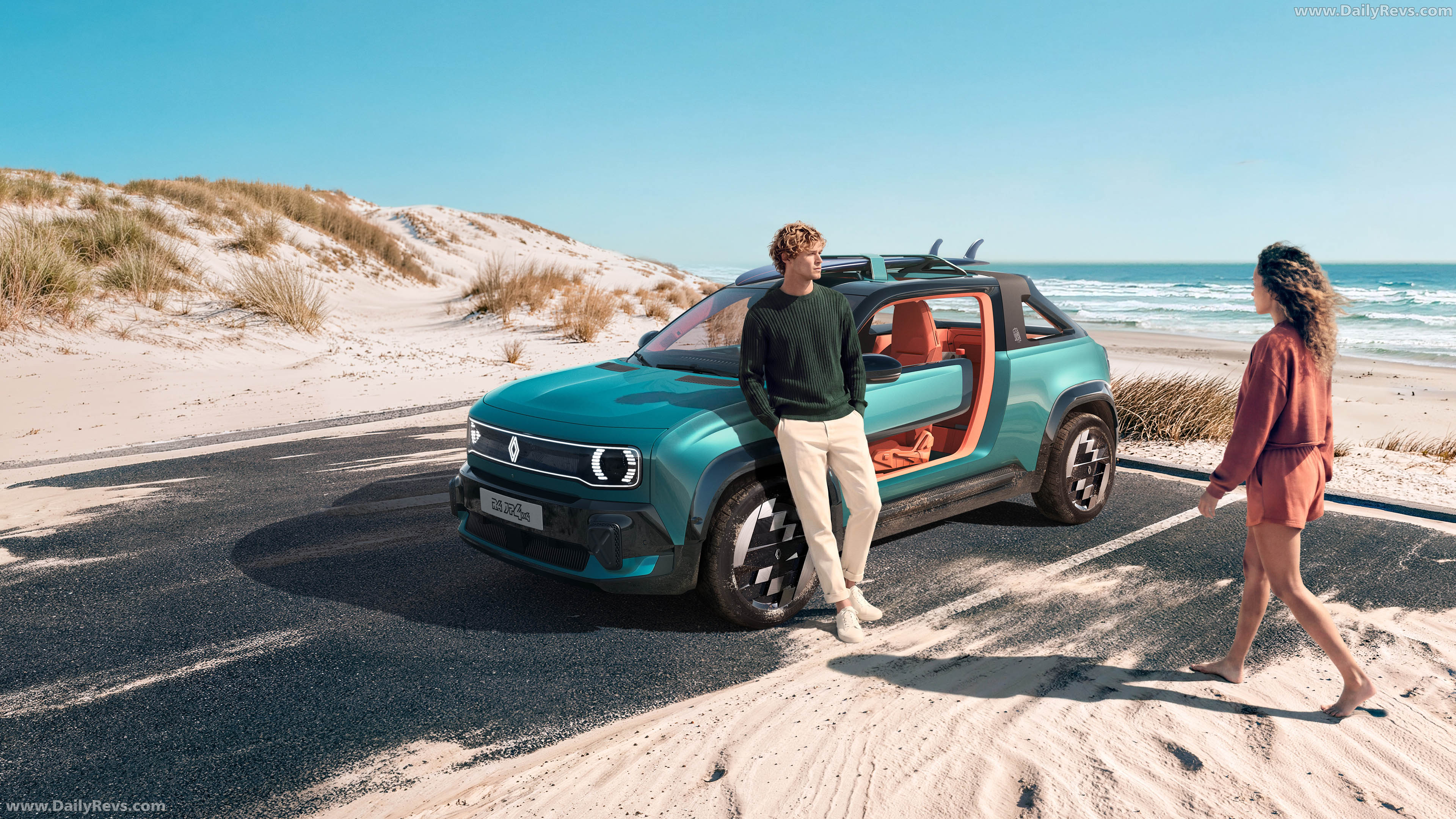 2026 Renault 4 JP4x4 Concept Front View