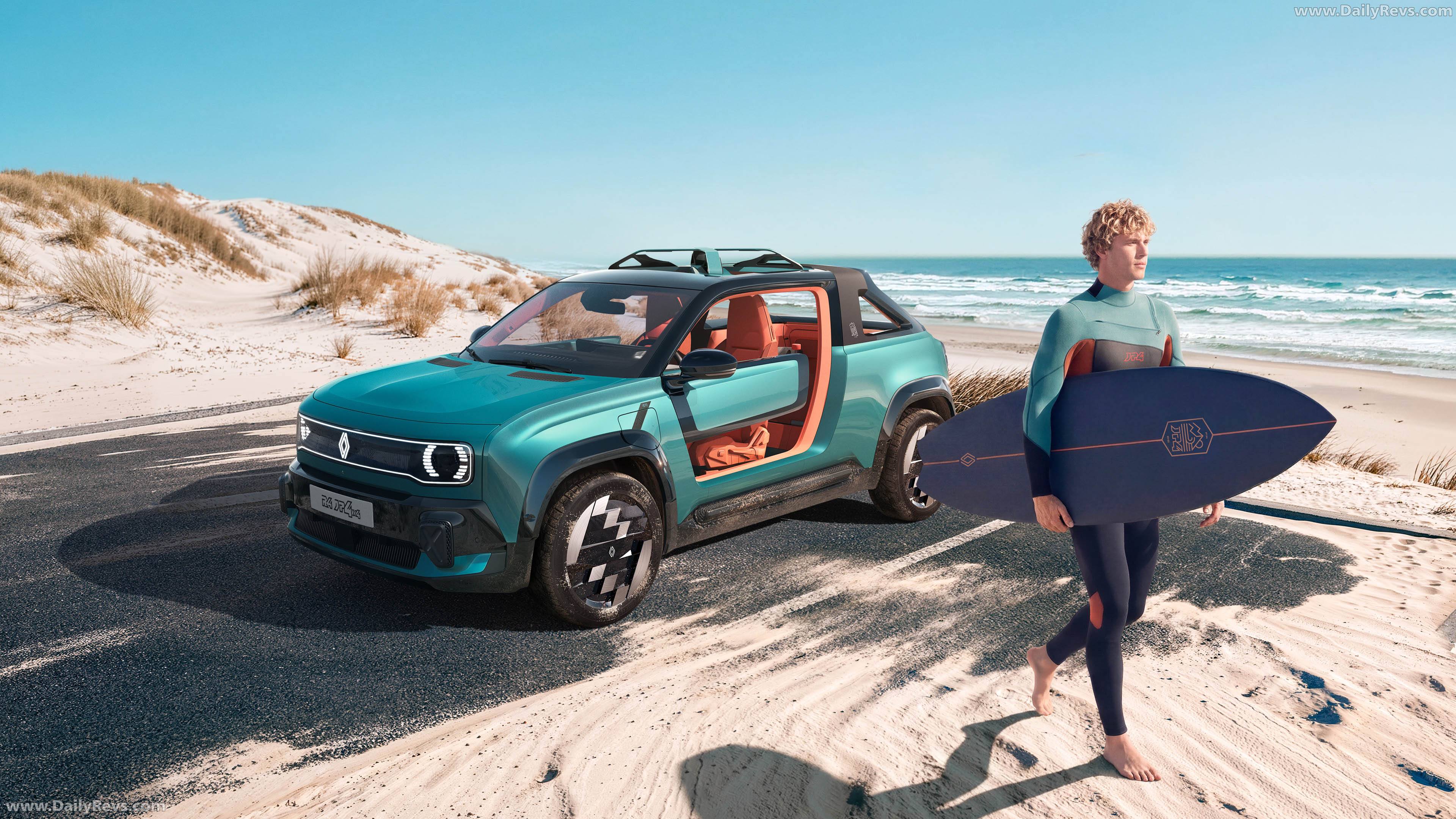 2026 Renault 4 JP4x4 Concept Front View