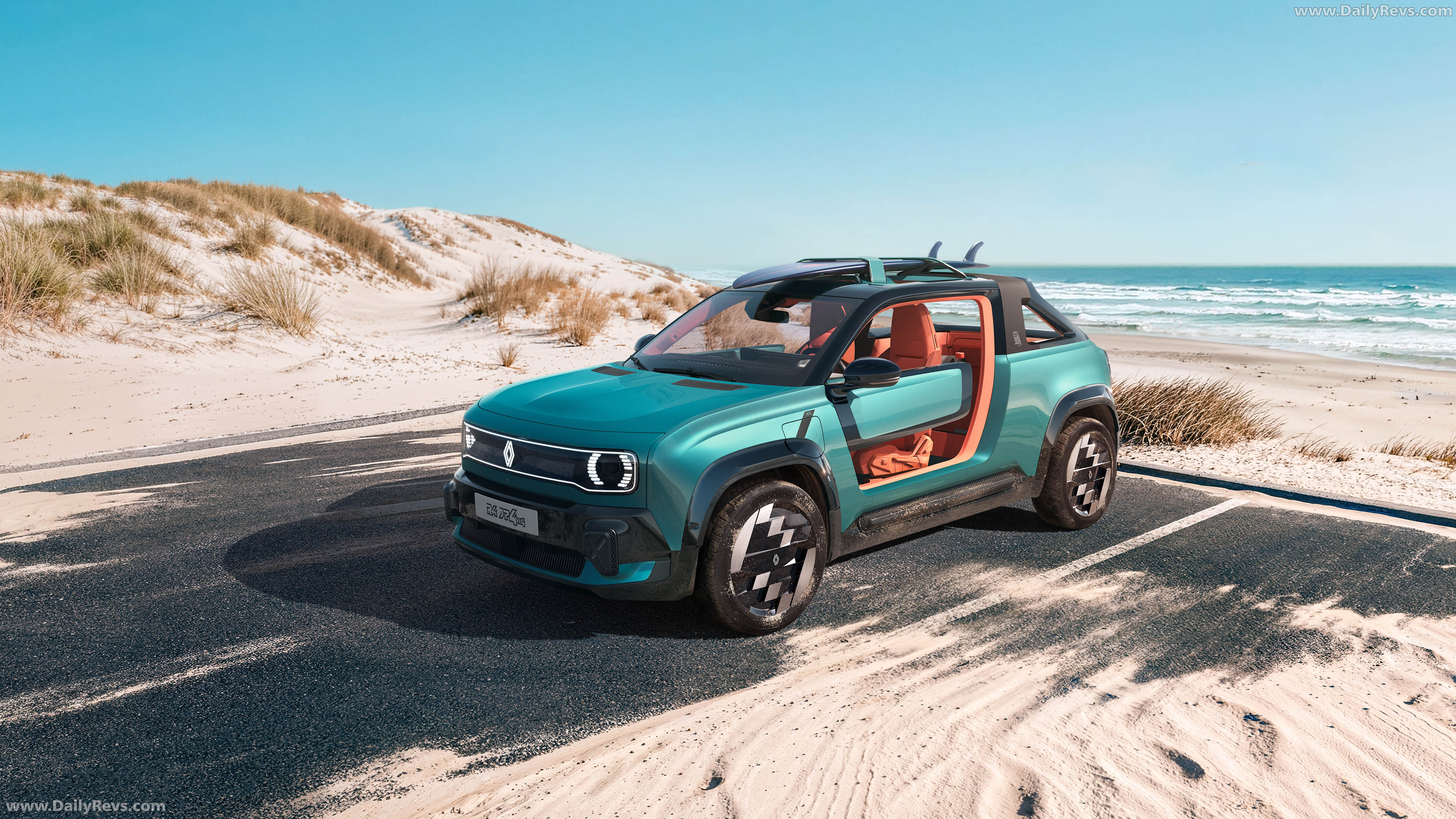 2026 Renault 4 JP4x4 Concept Front View
