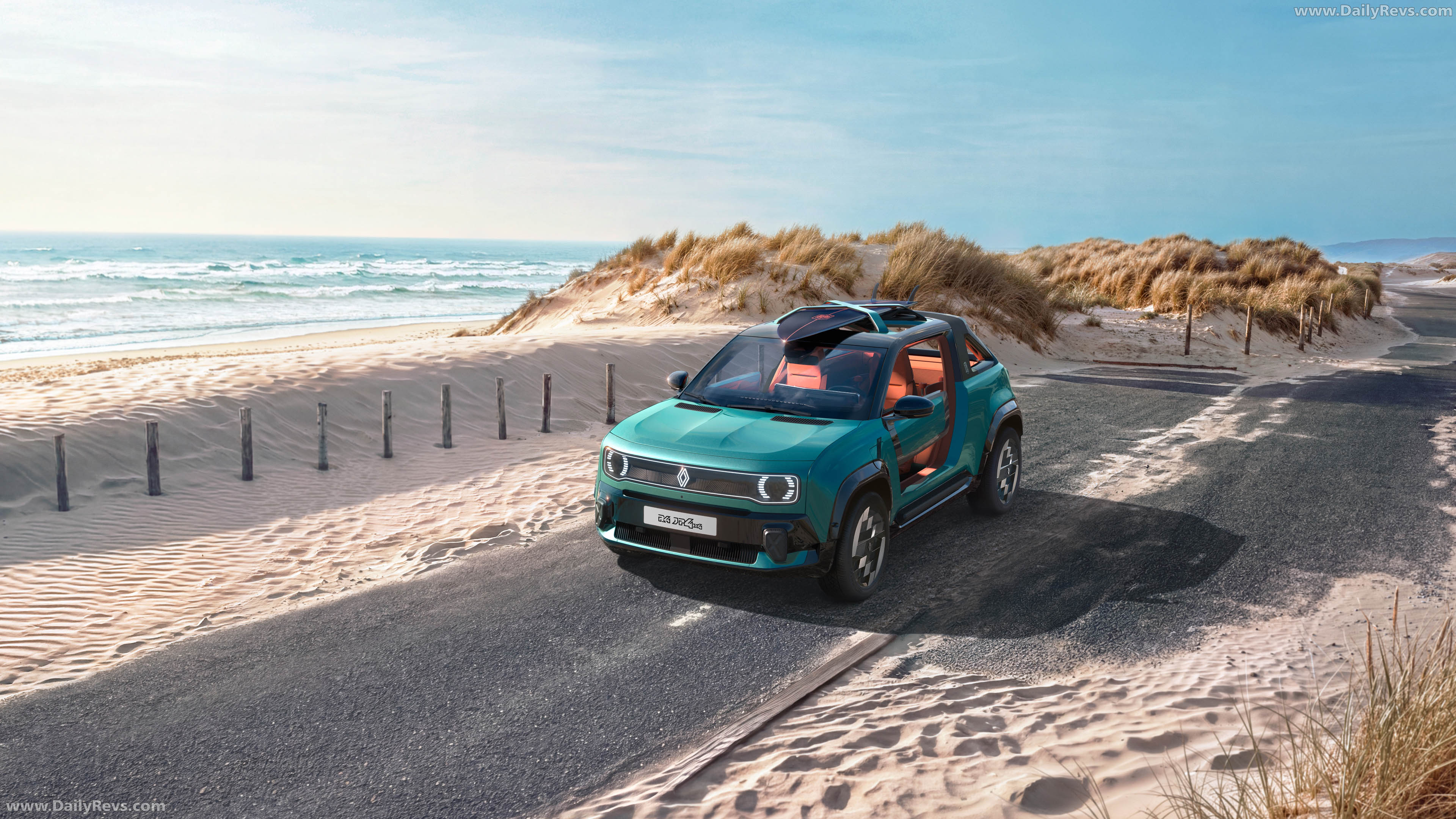 2026 Renault 4 JP4x4 Concept Front View