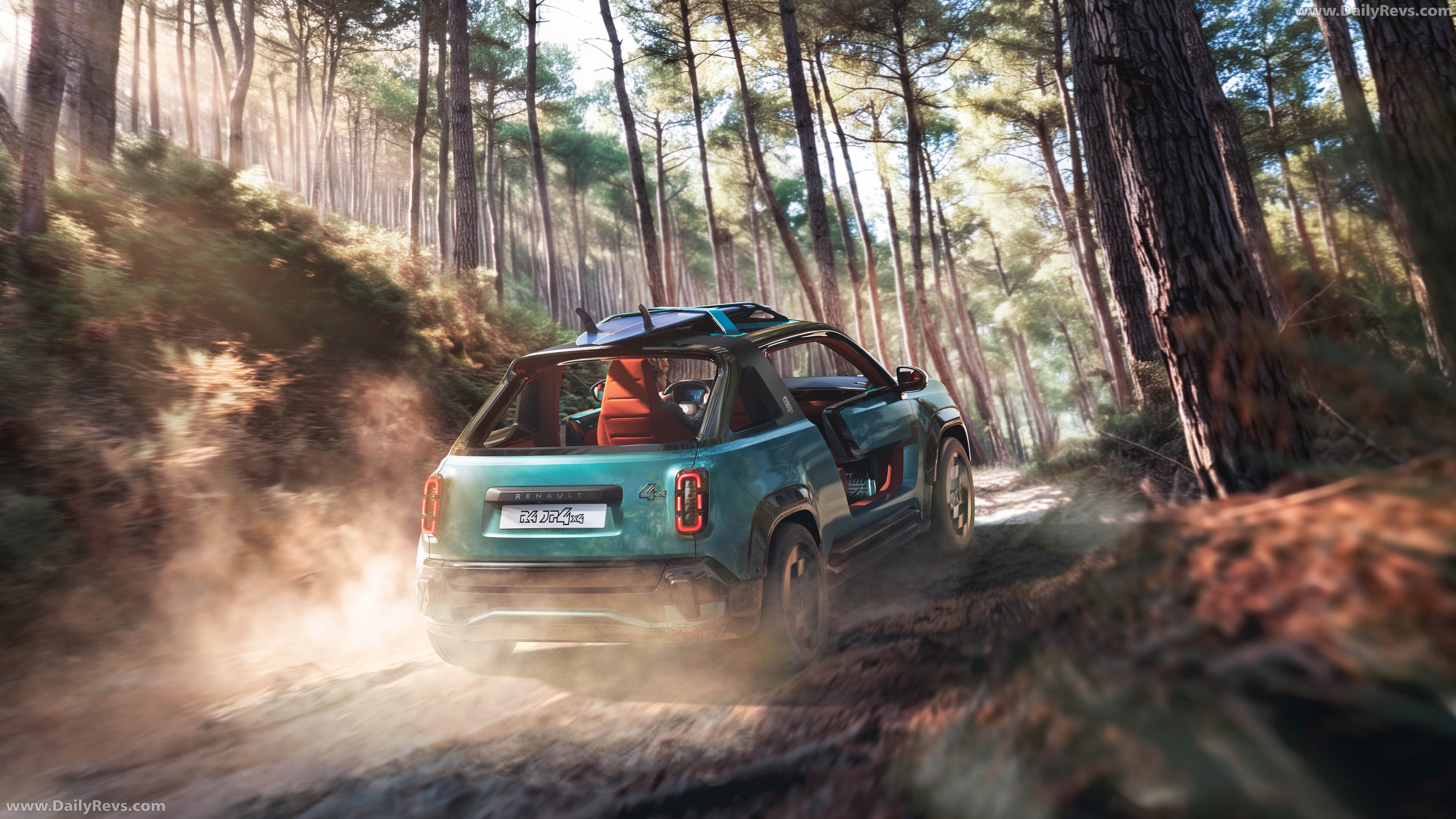 2026 Renault 4 JP4x4 Concept Rear View