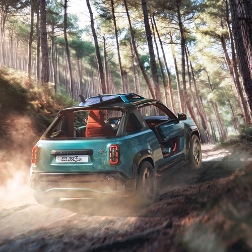 2026 Renault 4 JP4x4 Concept Rear View