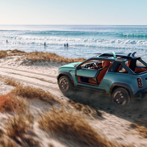 2026 Renault 4 JP4x4 Concept Rear View