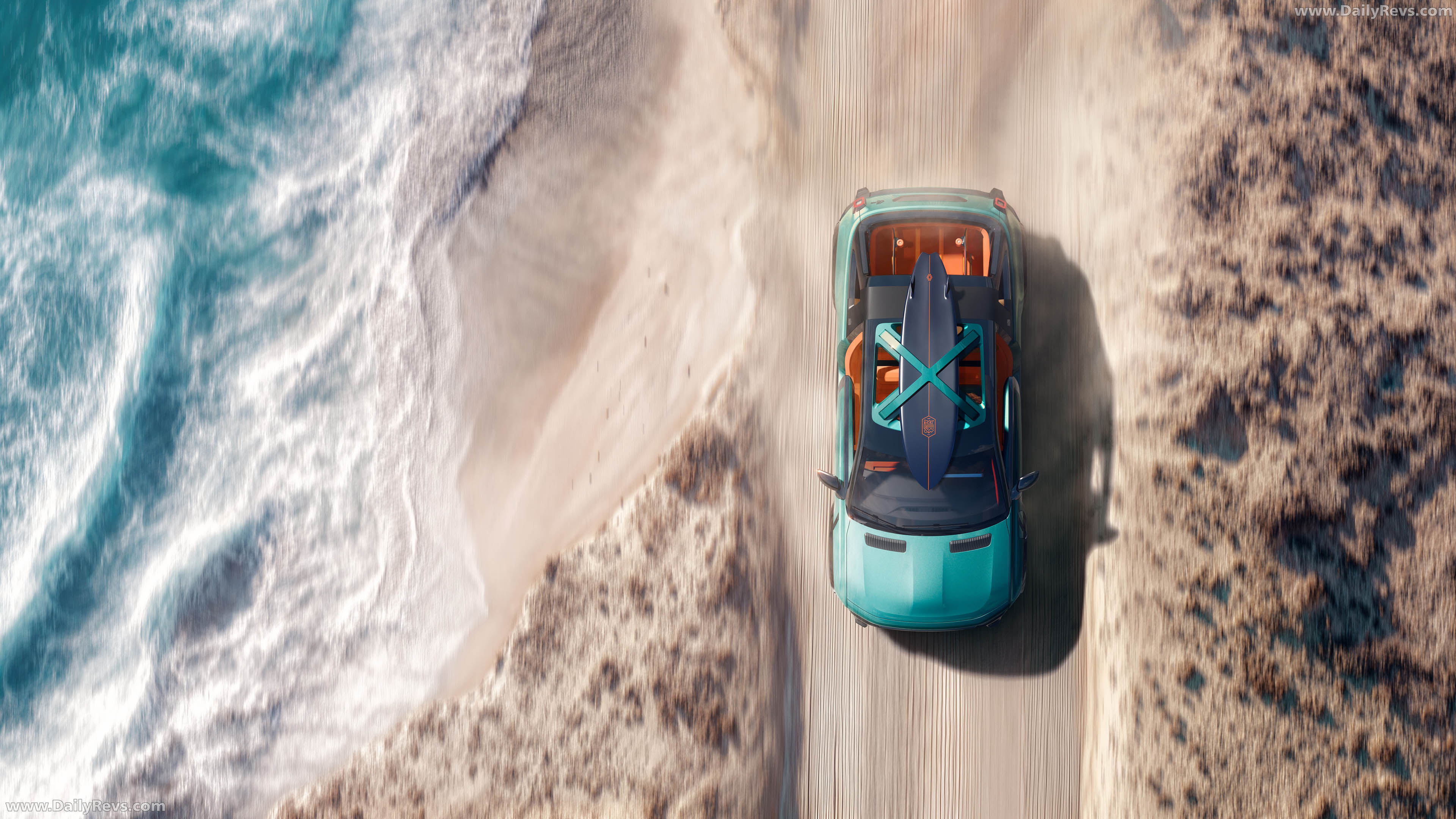 2026 Renault 4 JP4x4 Concept Top View