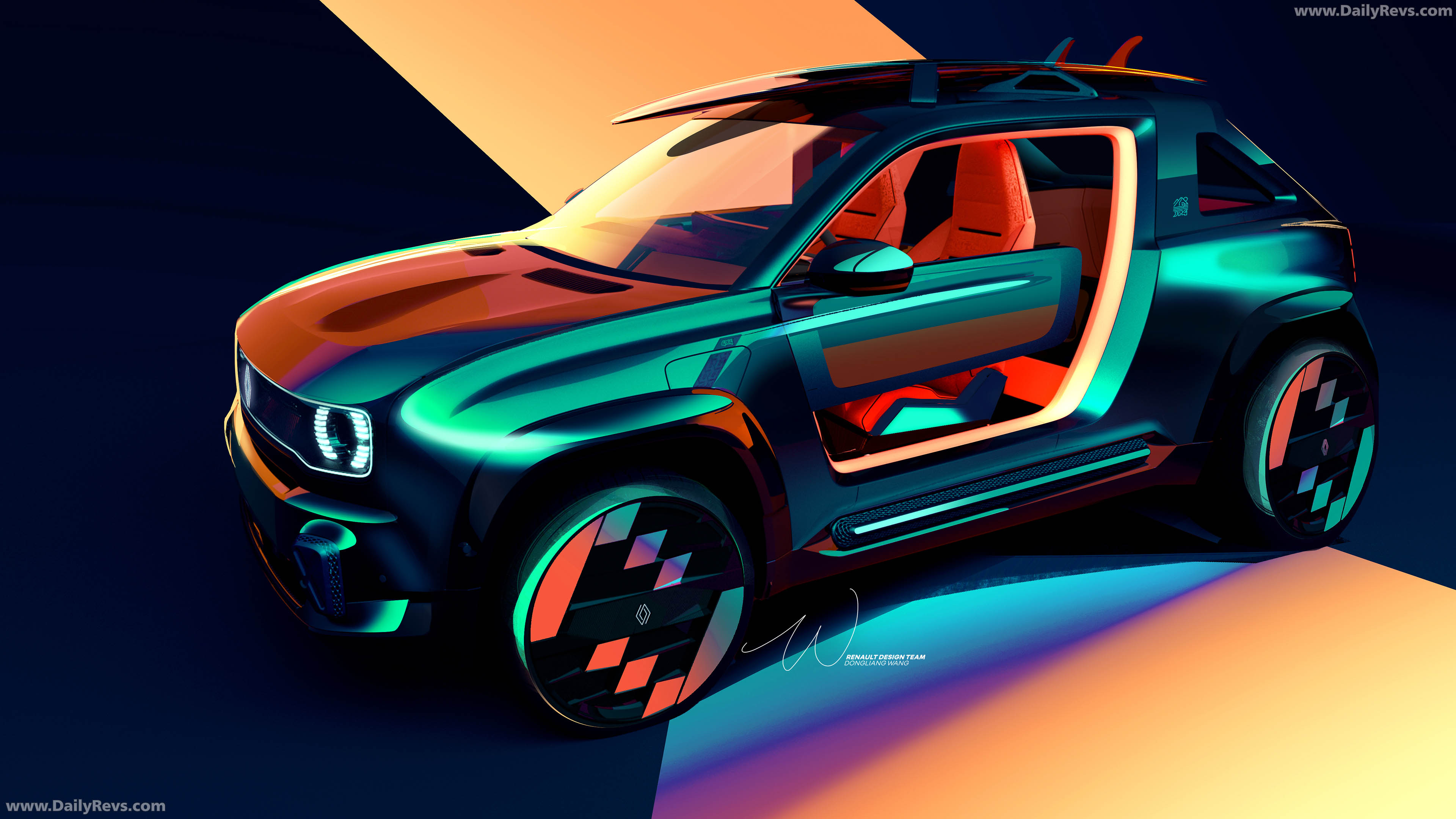 2026 Renault 4 JP4x4 Concept Sketches