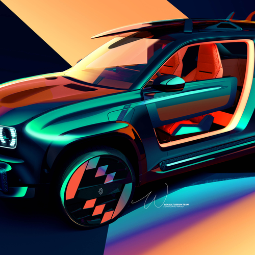 2026 Renault 4 JP4x4 Concept Sketches