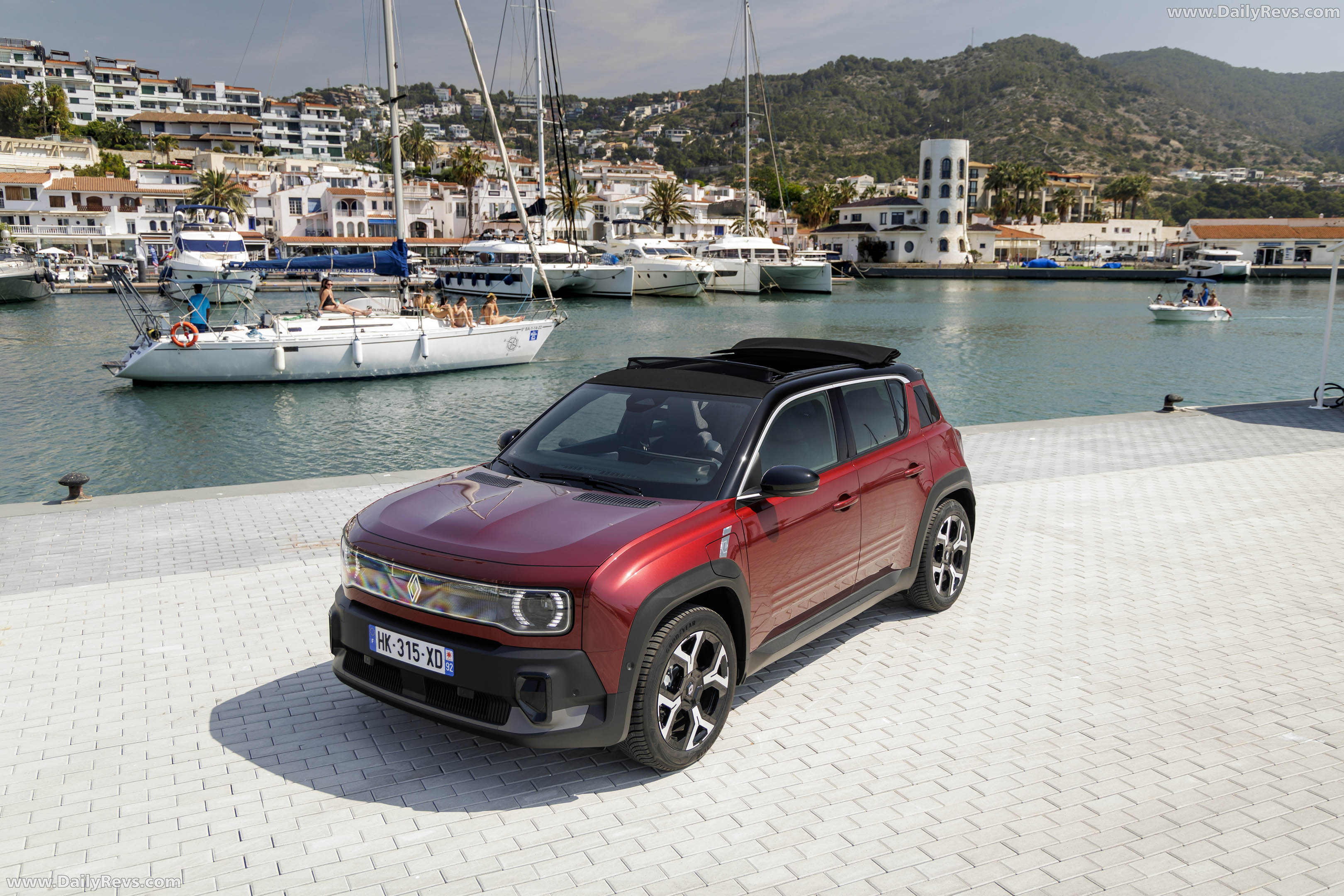 2026 Renault 4 E-Tech Plein Sud Techno Top View