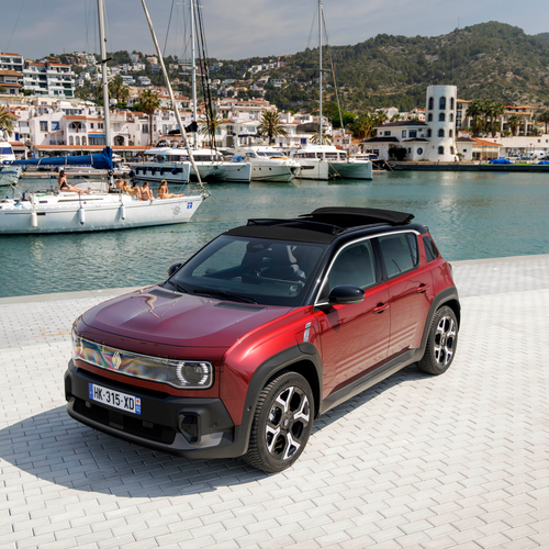 2026 Renault 4 E-Tech Plein Sud Techno Top View