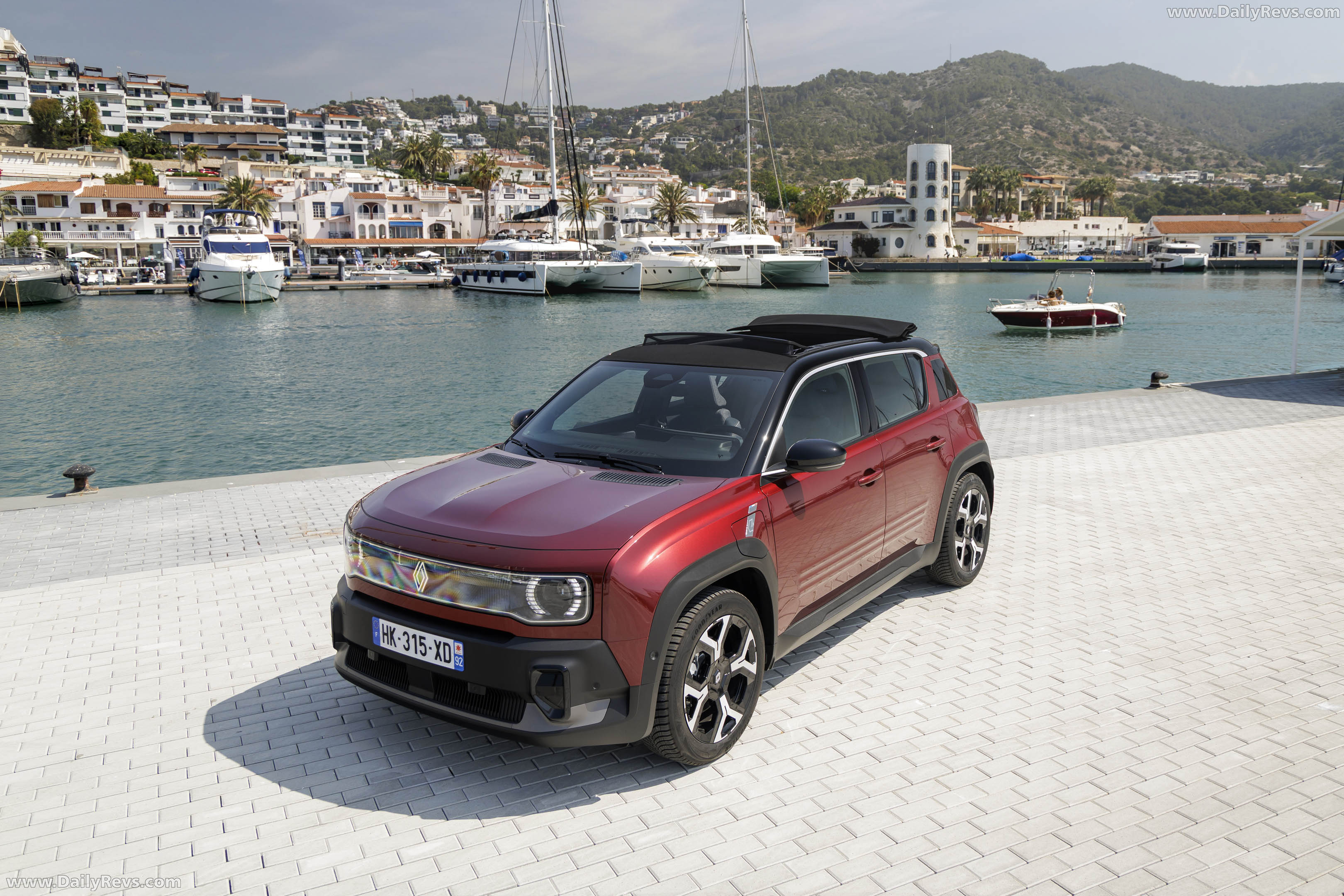 2026 Renault 4 E-Tech Plein Sud Techno Top View