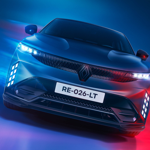 2027 Renault Megane E-Tech Front View