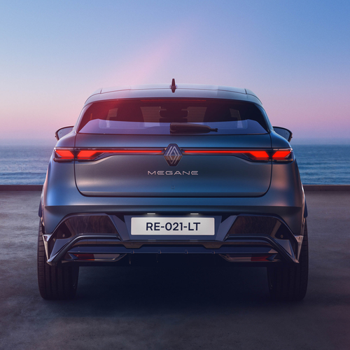 2027 Renault Megane E-Tech Rear View
