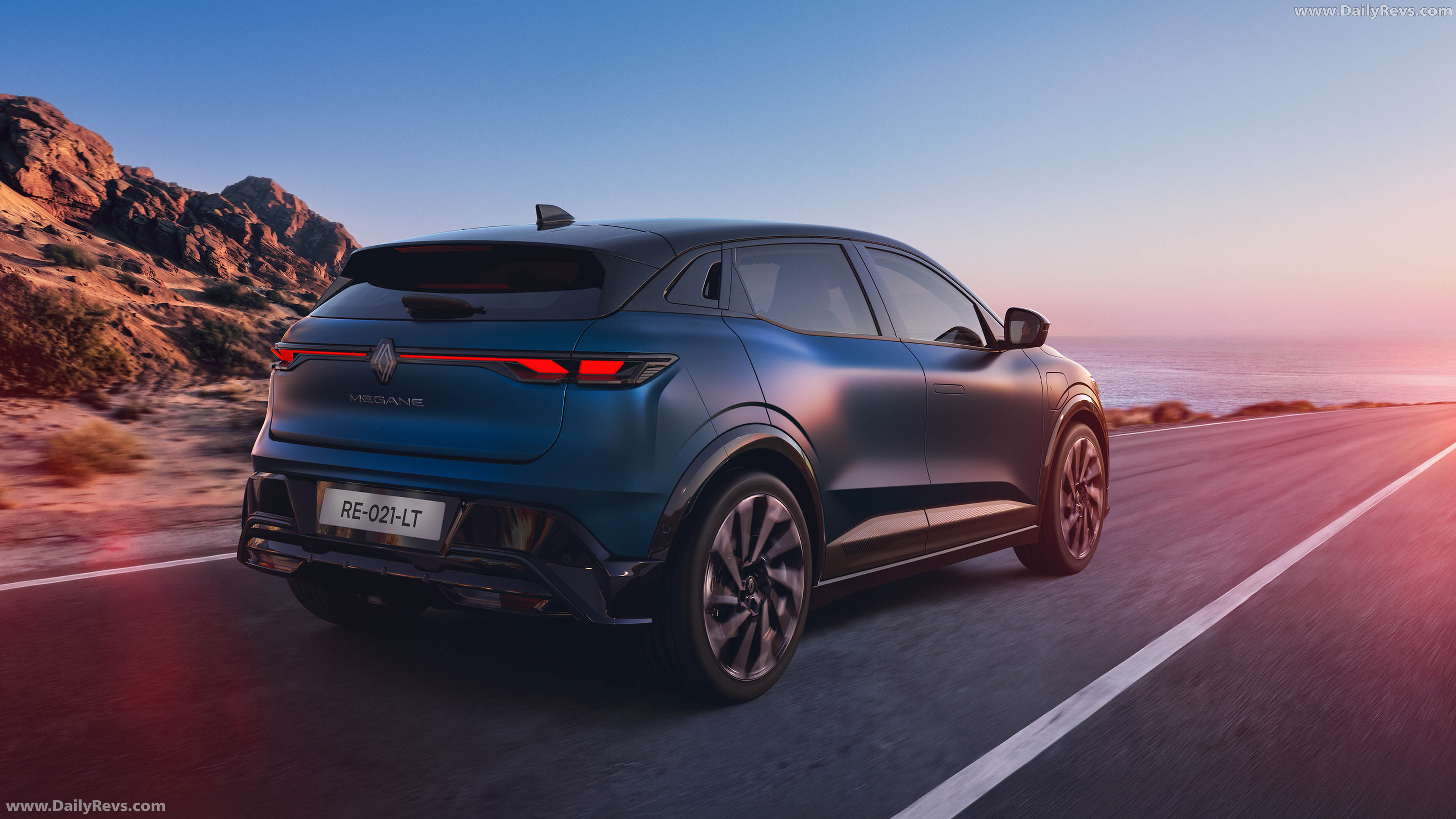 2027 Renault Megane E-Tech Rear View
