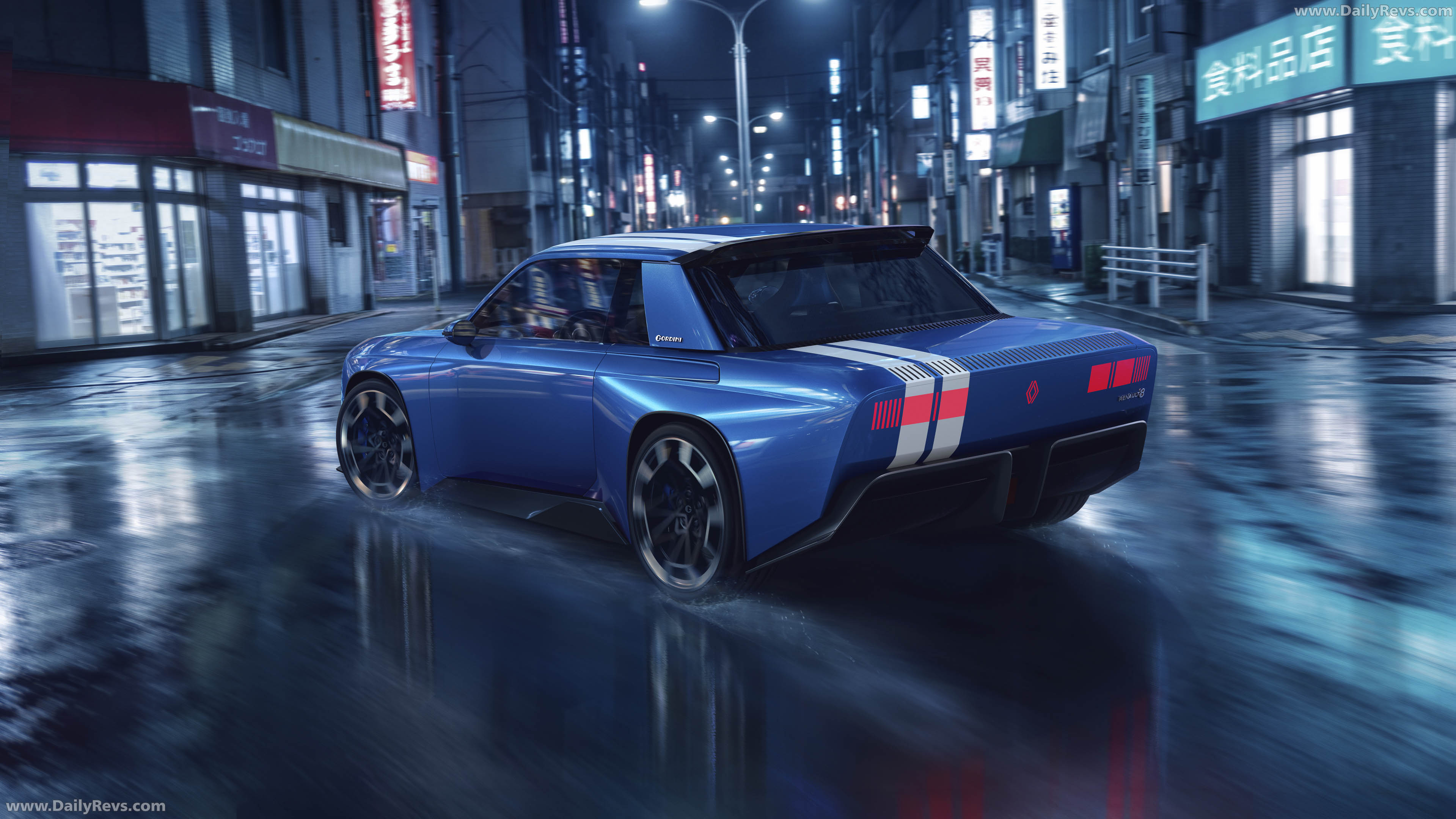 2026 Renault 8 Gordini Concept Rear View