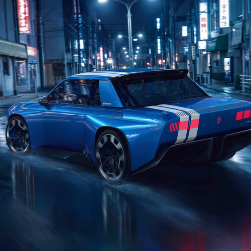 2026 Renault 8 Gordini Concept Rear View