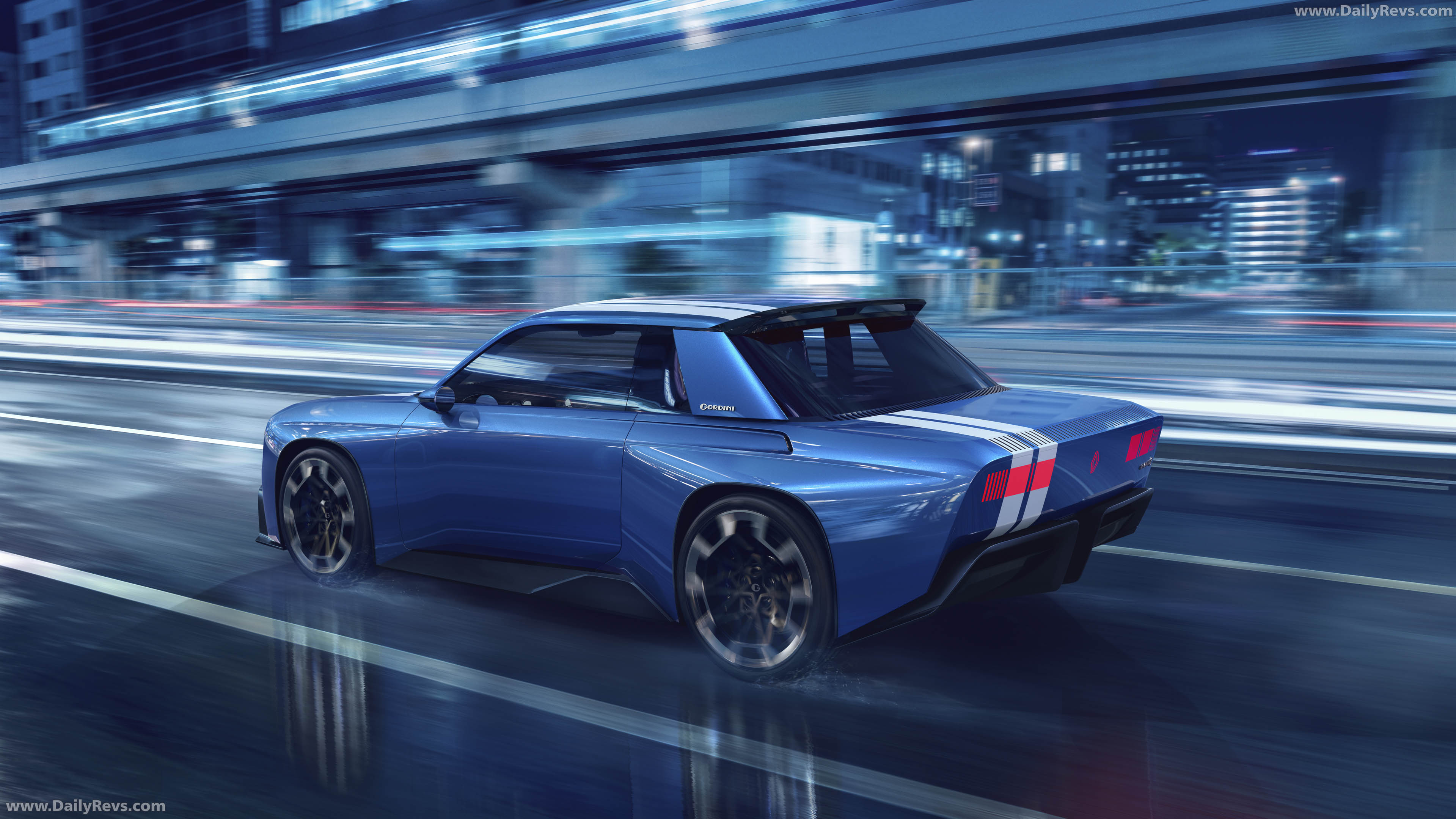 2026 Renault 8 Gordini Concept Rear View