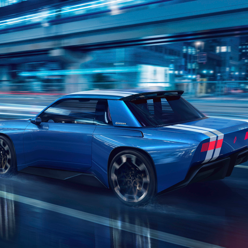2026 Renault 8 Gordini Concept Rear View