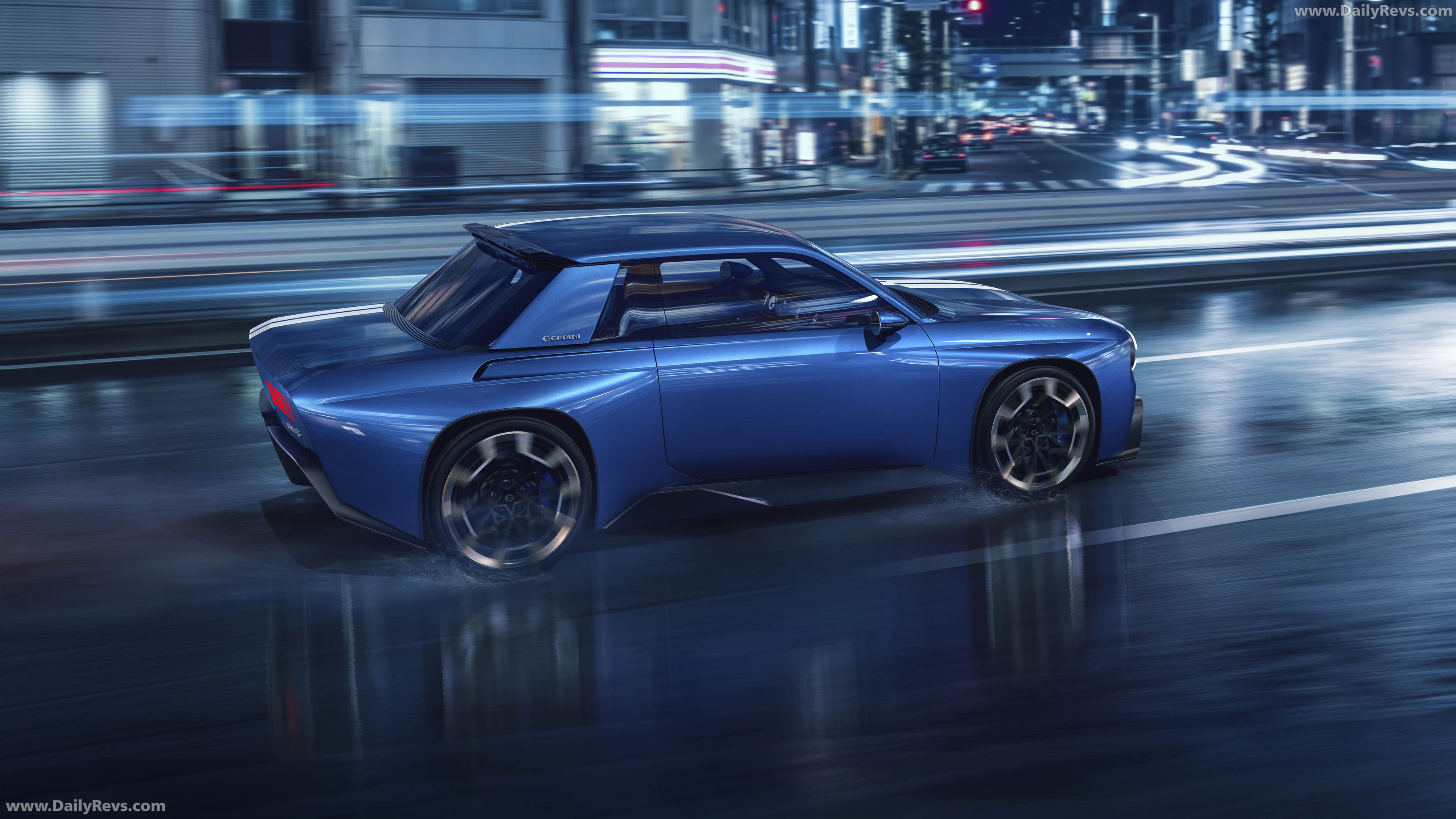 2026 Renault 8 Gordini Concept Rear View