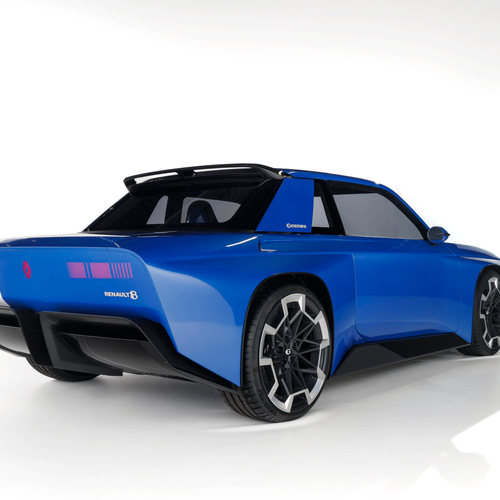 2026 Renault 8 Gordini Concept Rear View