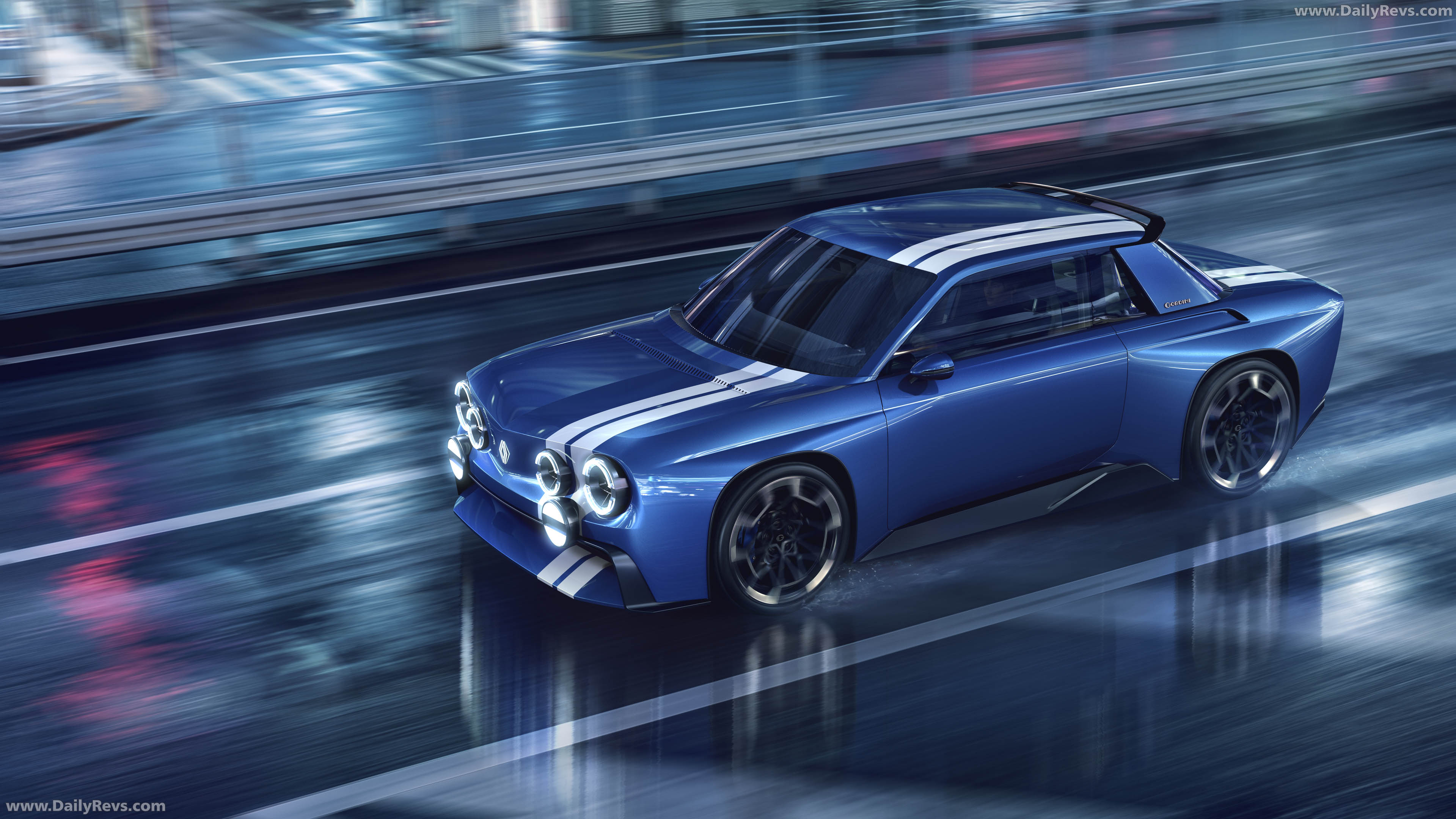 2026 Renault 8 Gordini Concept Top View