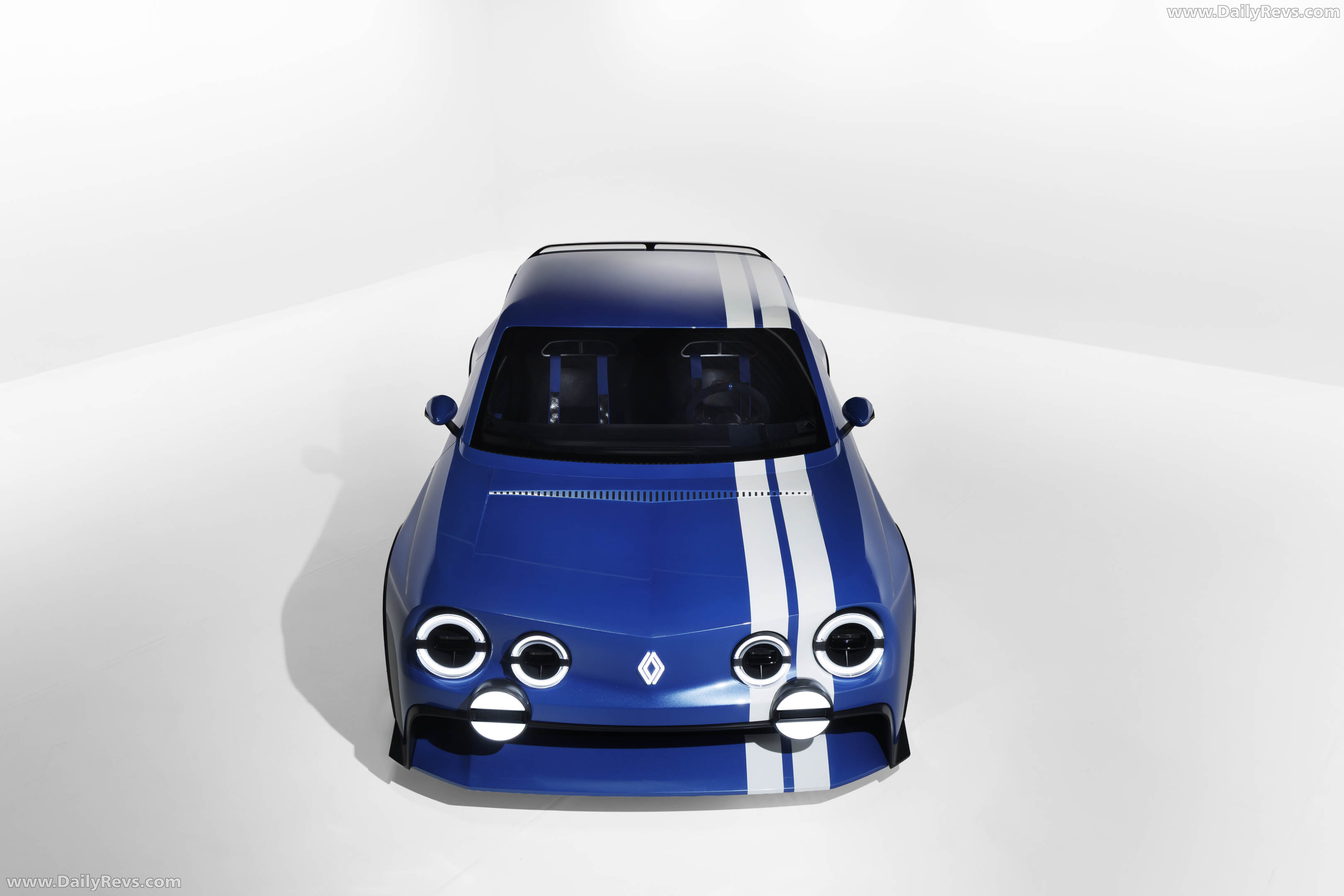 2026 Renault 8 Gordini Concept Top View