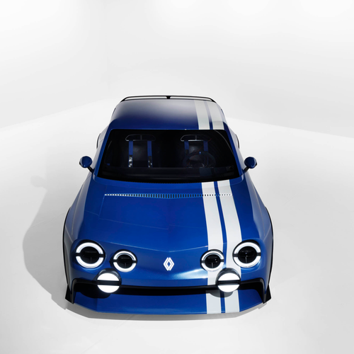2026 Renault 8 Gordini Concept Top View